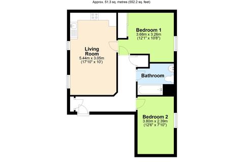 2 bedroom flat to rent - Great North Road, Hatfield, AL9