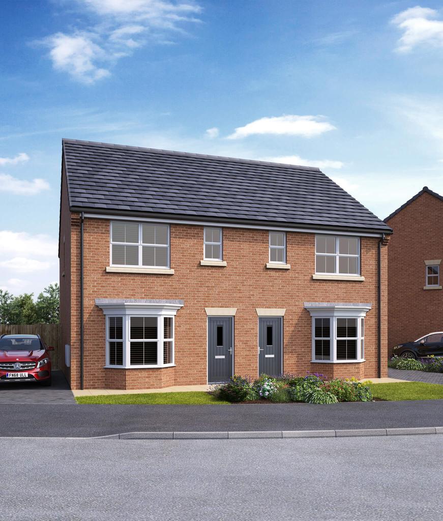 Plot 31, Barlow at Old Millers Rise, Hornsea Road HU17 3 bed semi