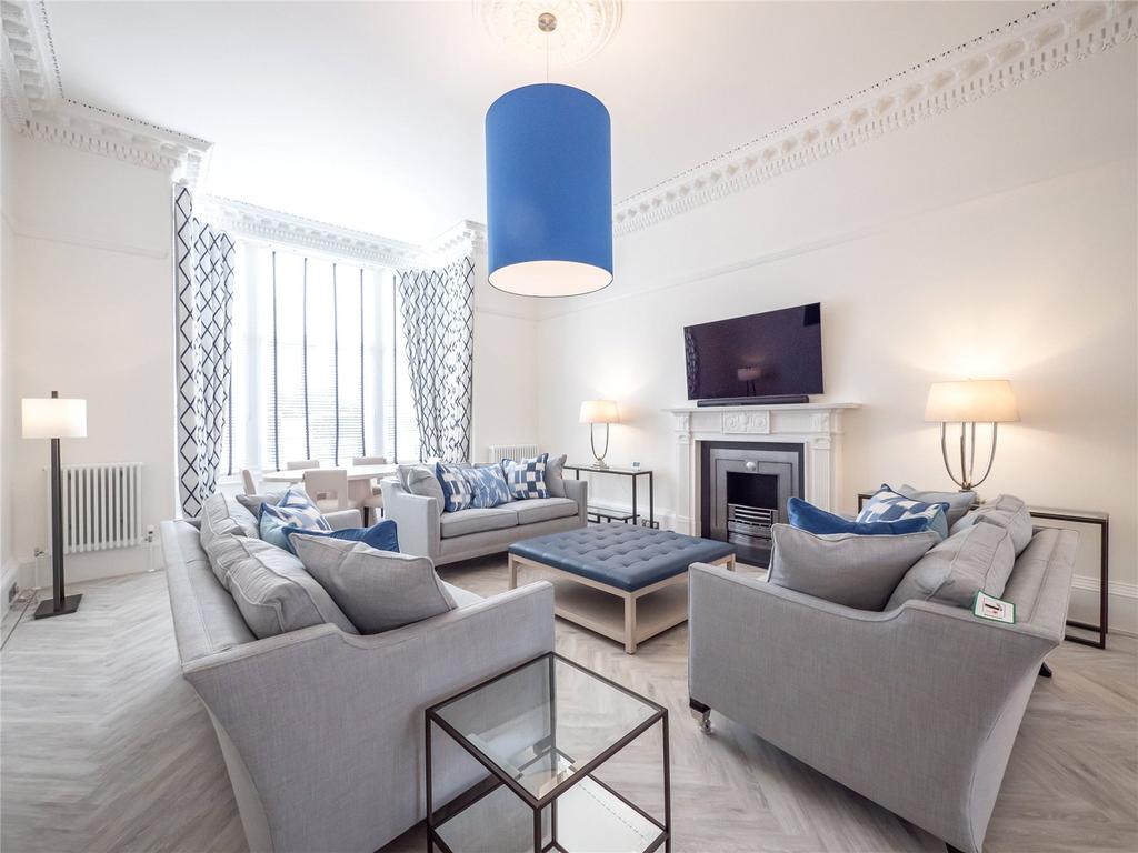 Belgrave Crescent, Edinburgh... 4 bed flat £6,750 pcm (£1,558 pw)
