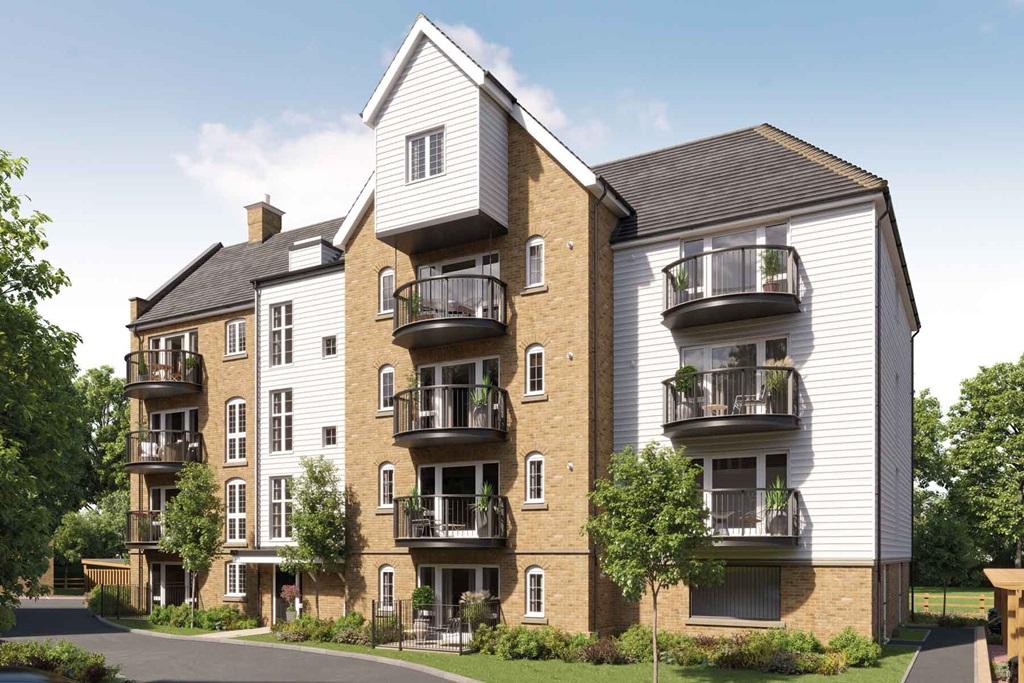 Hedley House Plot 36 at Riverside... 1 bed apartment £354,000