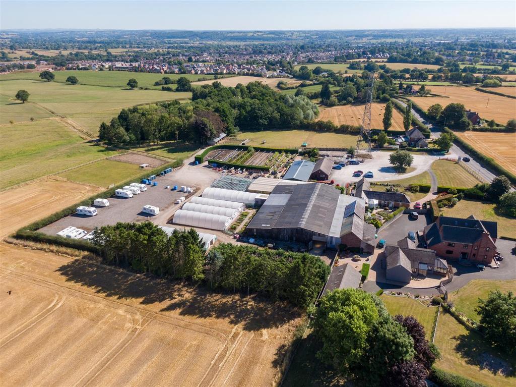 Strawberry Garden Centre, Bramshall... 2 bed house £1,250,000