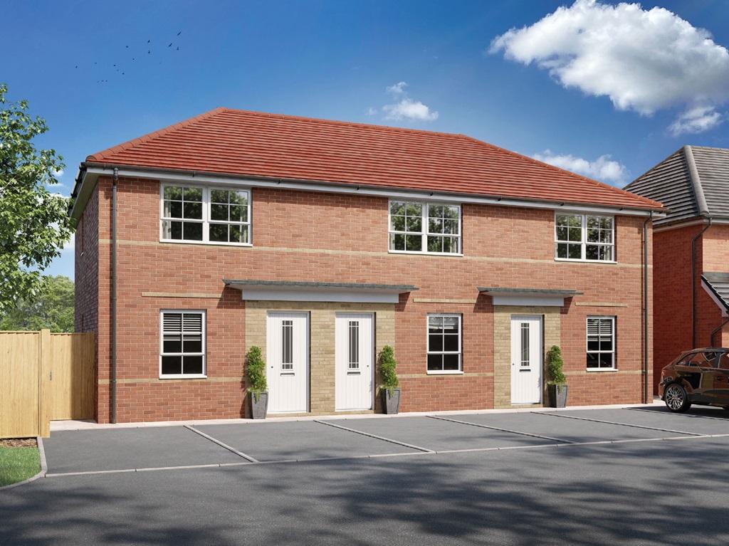 Exterior CGI view of our 2 bed Kenley home