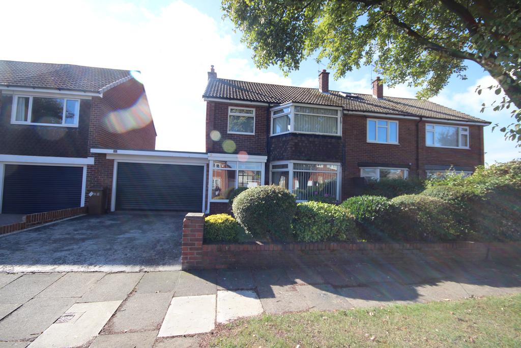 Woodburn Drive, Whitley Bay, Tyne And... 3 bed semidetached house £360,000