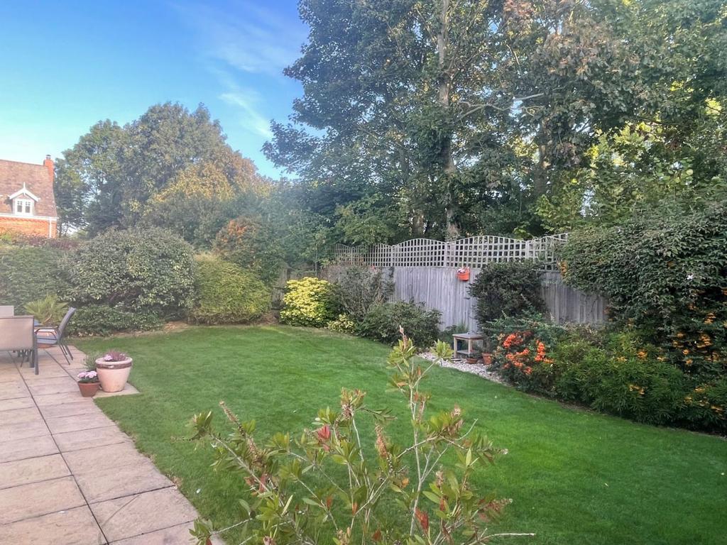 Rear garden
