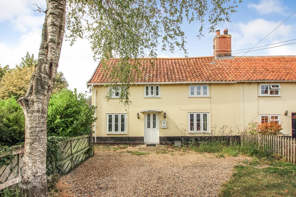 The Street, North Lopham, Diss 3 bed semidetached house for sale £