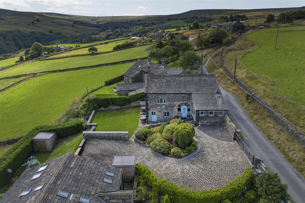 Upper Smithy Clough Barn, Smithy Clough Lane, Ripponden 4 bed detached house for sale £795,000