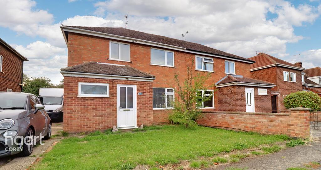 West Glebe Road, CORBY 3 bed semi-detached house for sale - £280,000