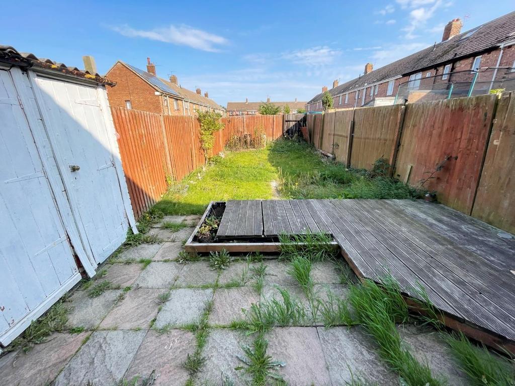 Rear garden
