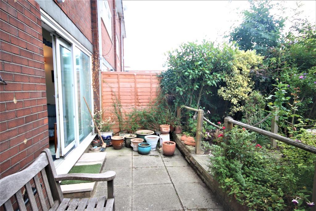 Patio area: