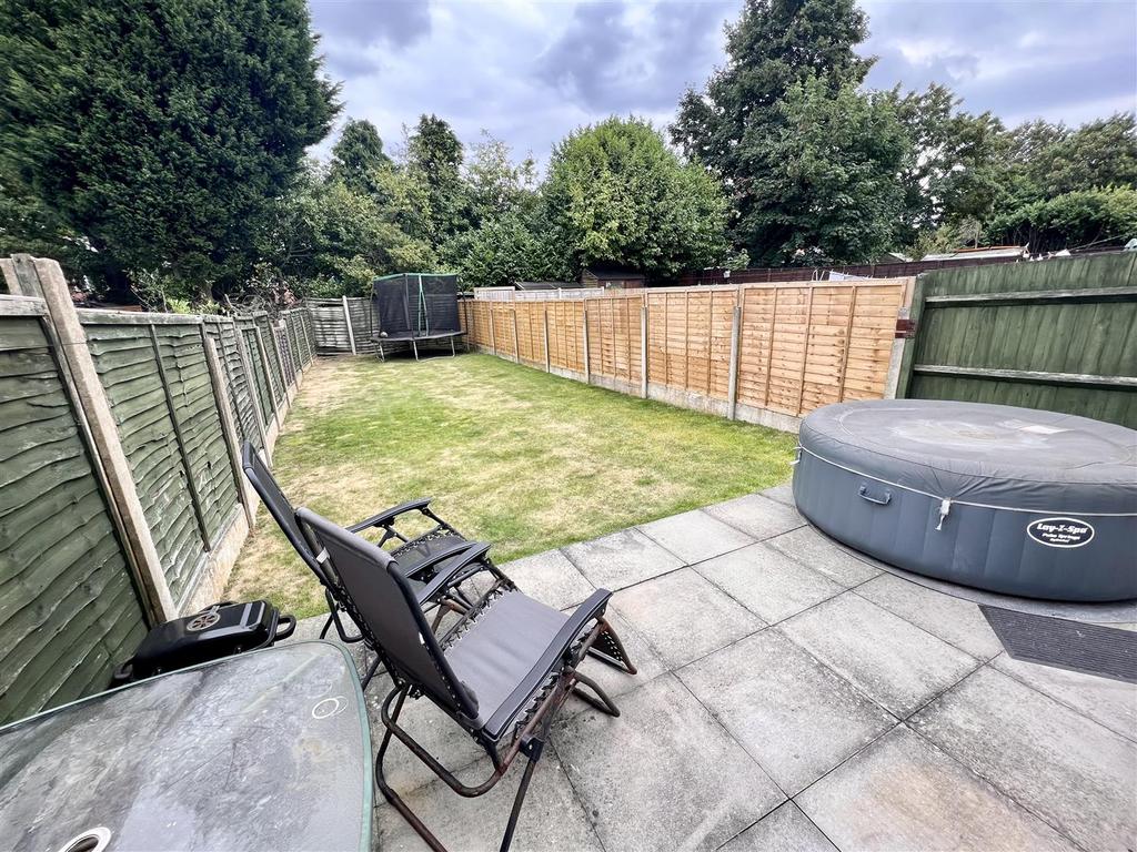 Rear garden
