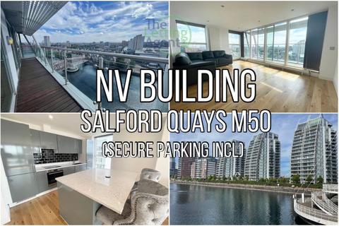 2 bedroom apartment to rent, 98 N V Building,  The Quays, Salford, M50 3BD