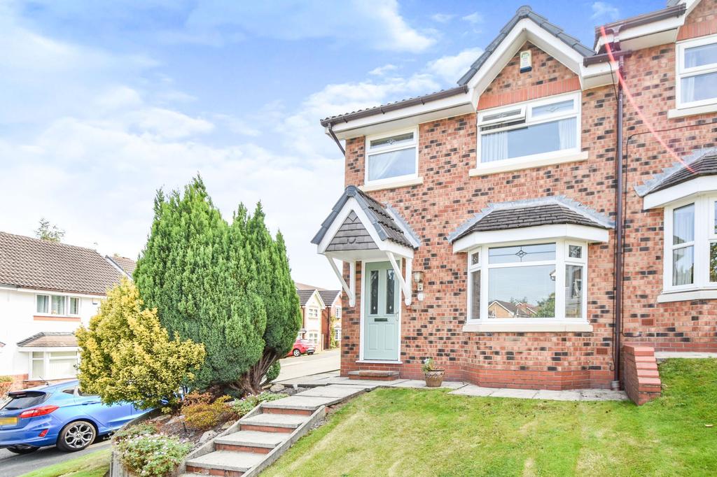 Hollins Brook Close, Unsworth, BL9 3 bed semidetached house for sale £270,000