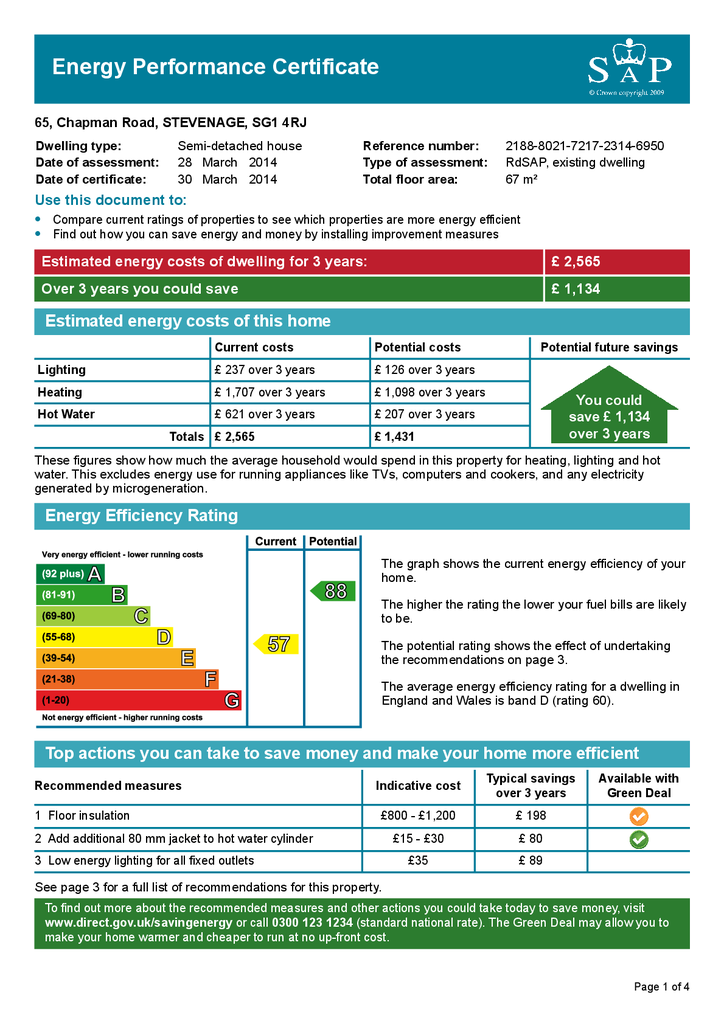 EPC (Contains public sector information licensed under the Open Government Licence v3.0.)
