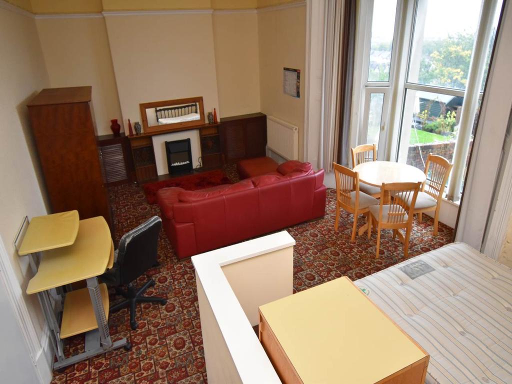 Eaton Crescent, Uplands, Swansea 1 bed flat £525 pcm (£121 pw)