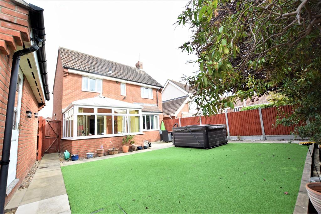 Rear garden
