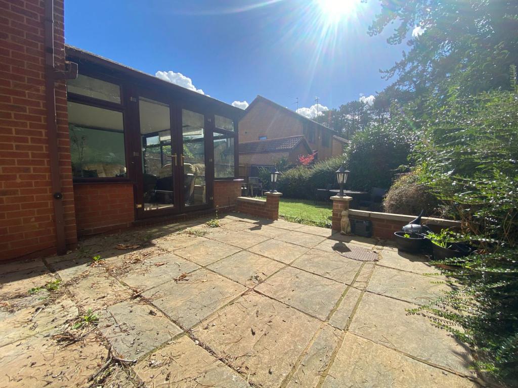 Rear garden