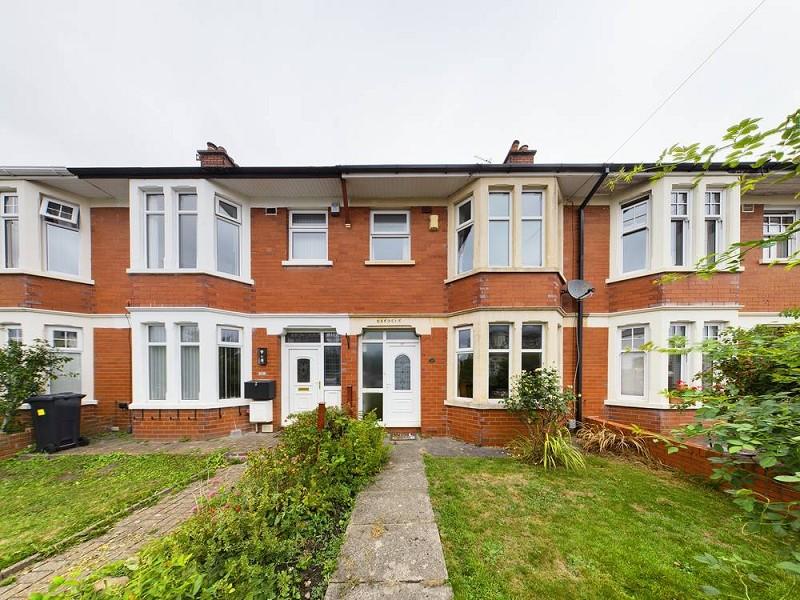 Porthamal Road, Rhiwbina, Cardiff. CF14 3 bed terraced house £330,000