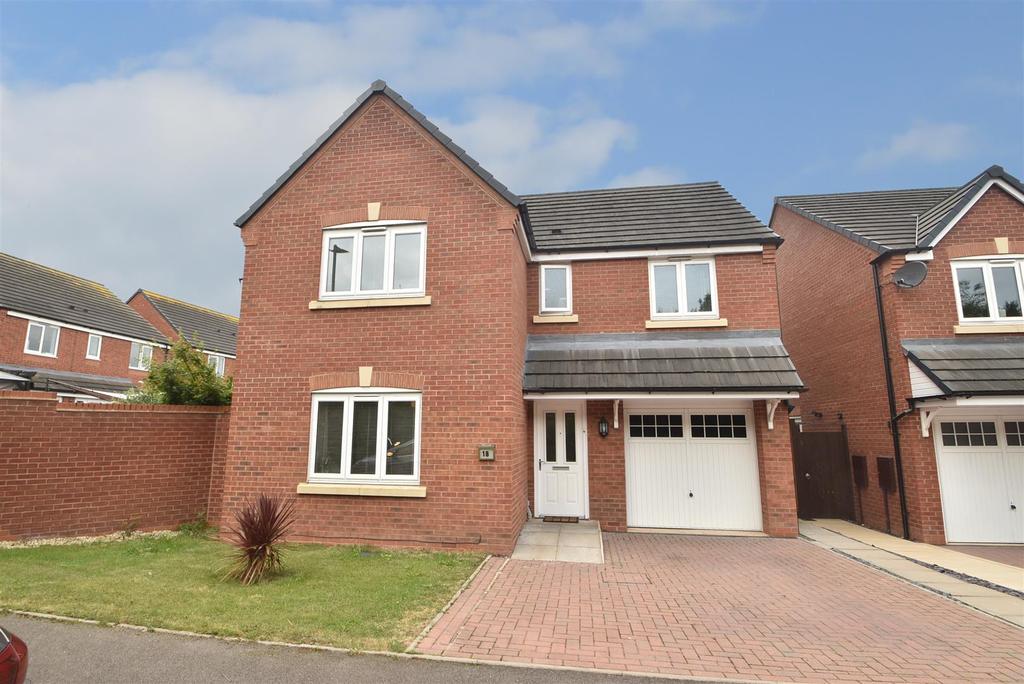 18 Holgate Drive, Shrewsbury SY1 4TD 4 bed detached house for sale £