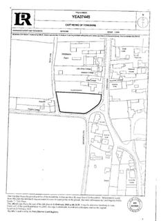Plot for sale - East Cottingwith