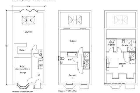 3 bedroom townhouse for sale - Rise Terrace, Southgate, Hornsea (Plot 1)
