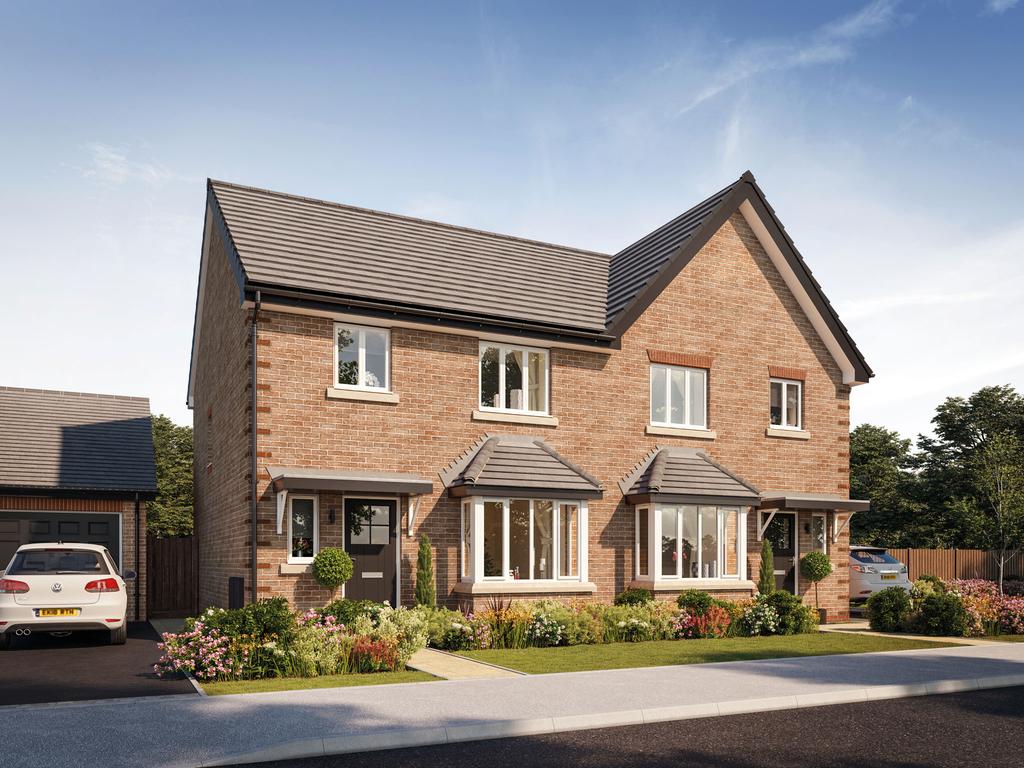 Plot 111, The Chandler at Hartwell... 3 bed semidetached house £199,995