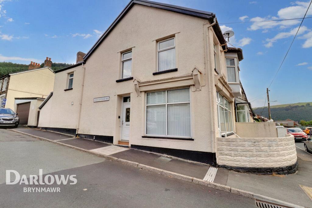 Richmond Road, Abertillery 3 bed end of terrace house for sale £140,000
