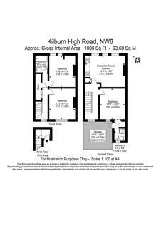 5 bedroom terraced house for sale - Kilburn High Road, London , NW6