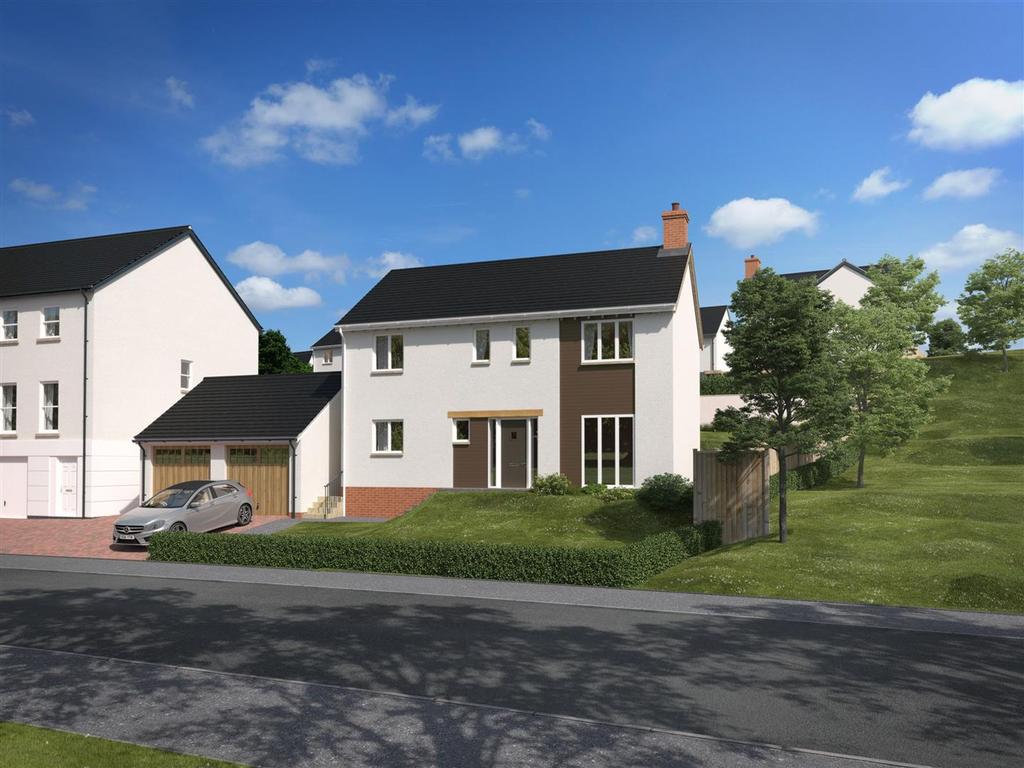 Tarka View, Crediton, EX17 4 bed detached house £494,950