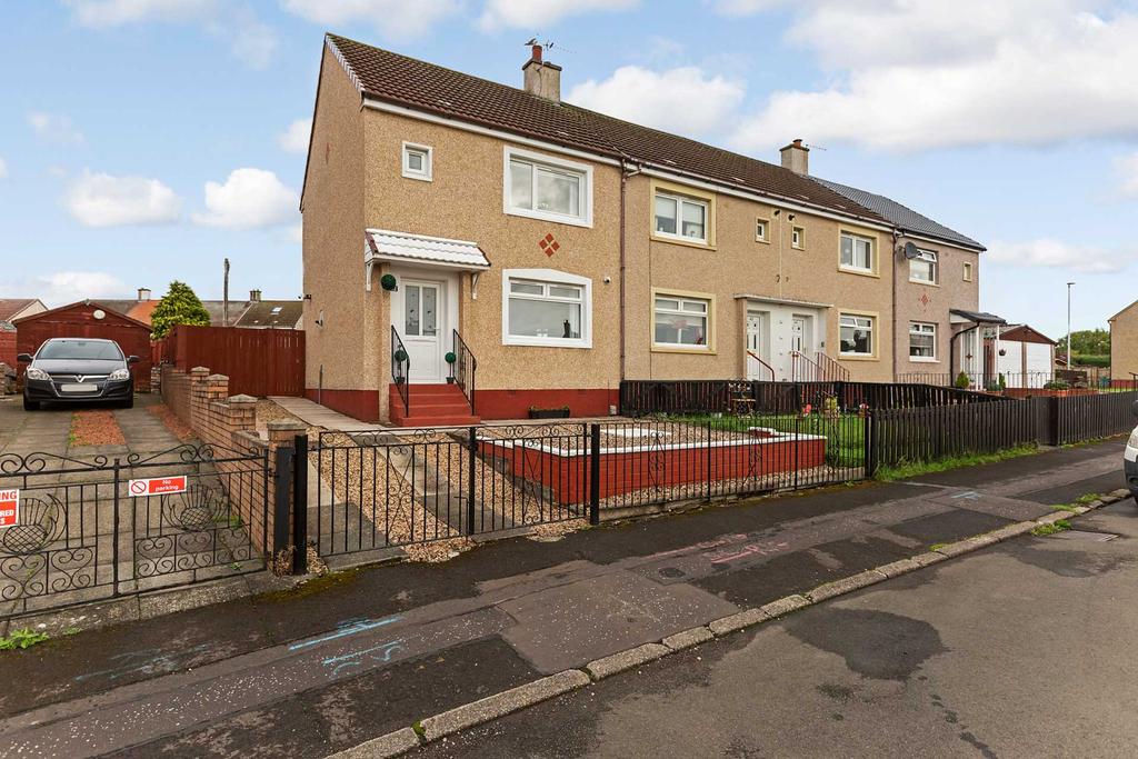 Warnock Crescent, Bellshill 2 bed end of terrace house £115,000