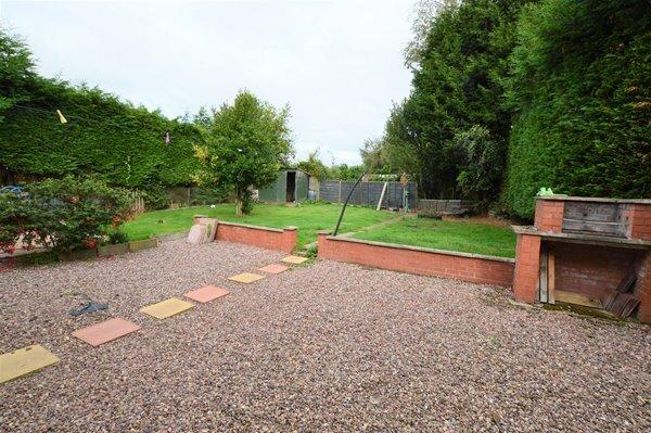 Rear garden