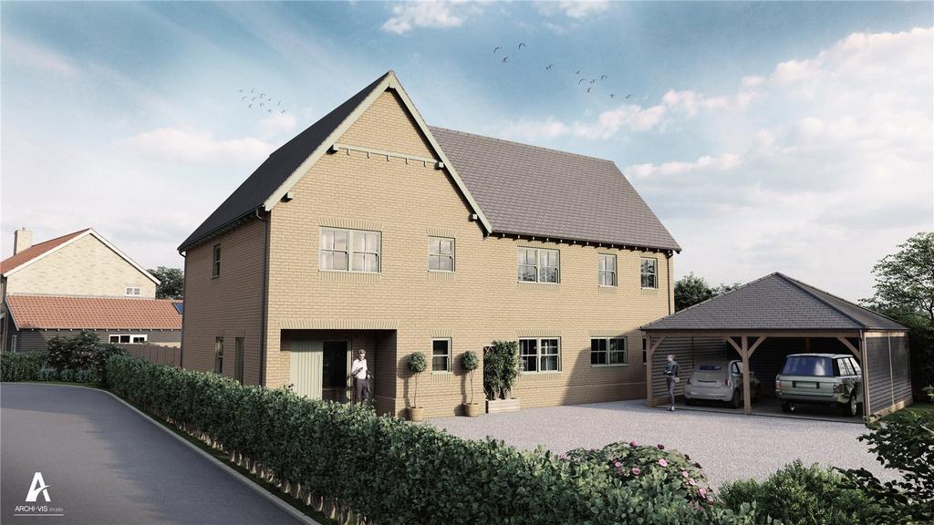 The Street, Kirtling, Newmarket, Suffolk, CB8 5 bed detached house for