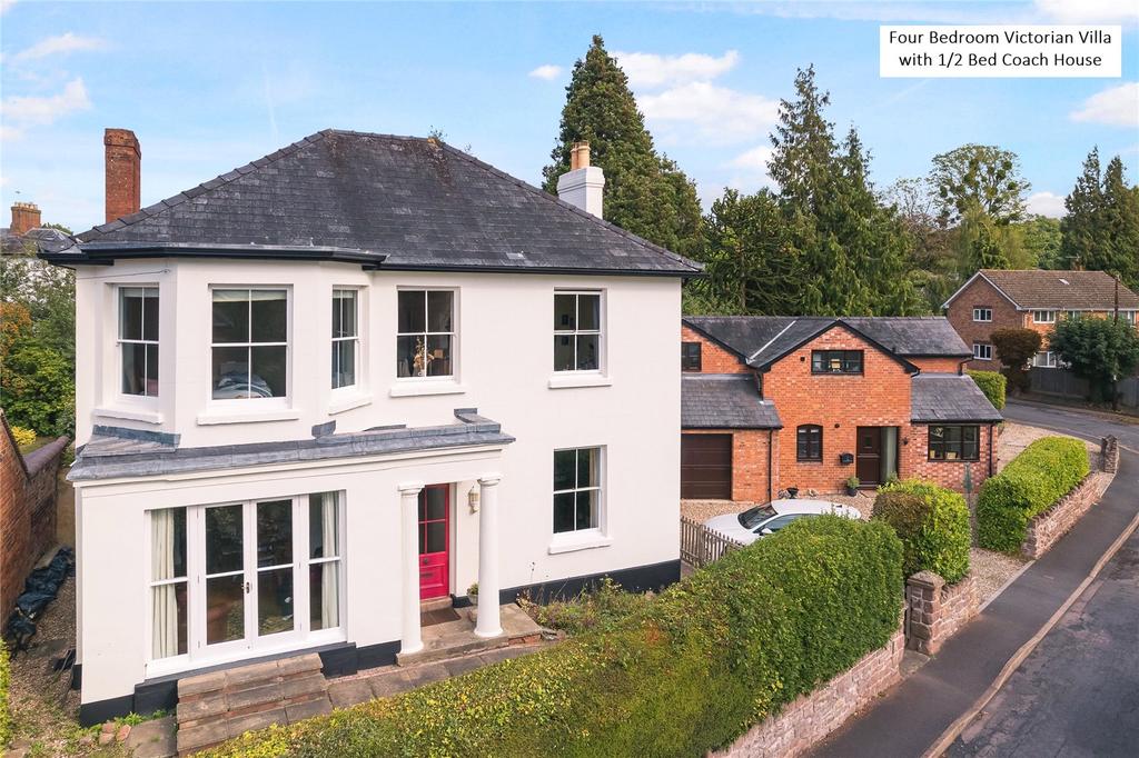 Newton Villa And The Coach House Ashfield Crescent Ross On Wye Herefordshire Hr9 4 Bed 3678