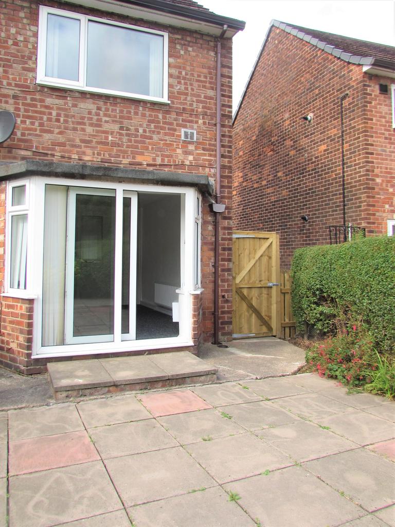 Rear Patio