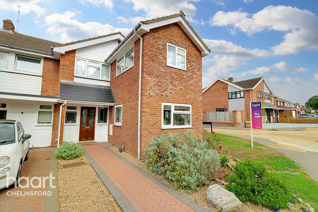 Longmead Avenue, Chelmsford 4 bed semidetached house £500,000