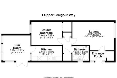 1 bedroom semi-detached bungalow for sale - Upper Craigour Way, Edinburgh EH17
