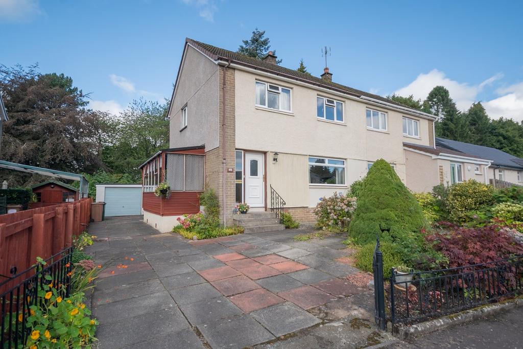 Drummond Rise, Dunblane, FK15 3 bed semidetached house £225,000