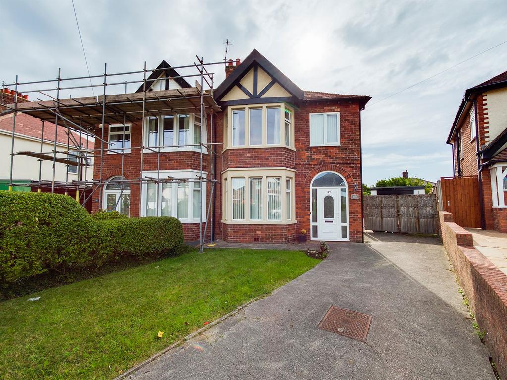 Warbreck Hill Road, Blackpool, FY2 3 bed semidetached house for sale