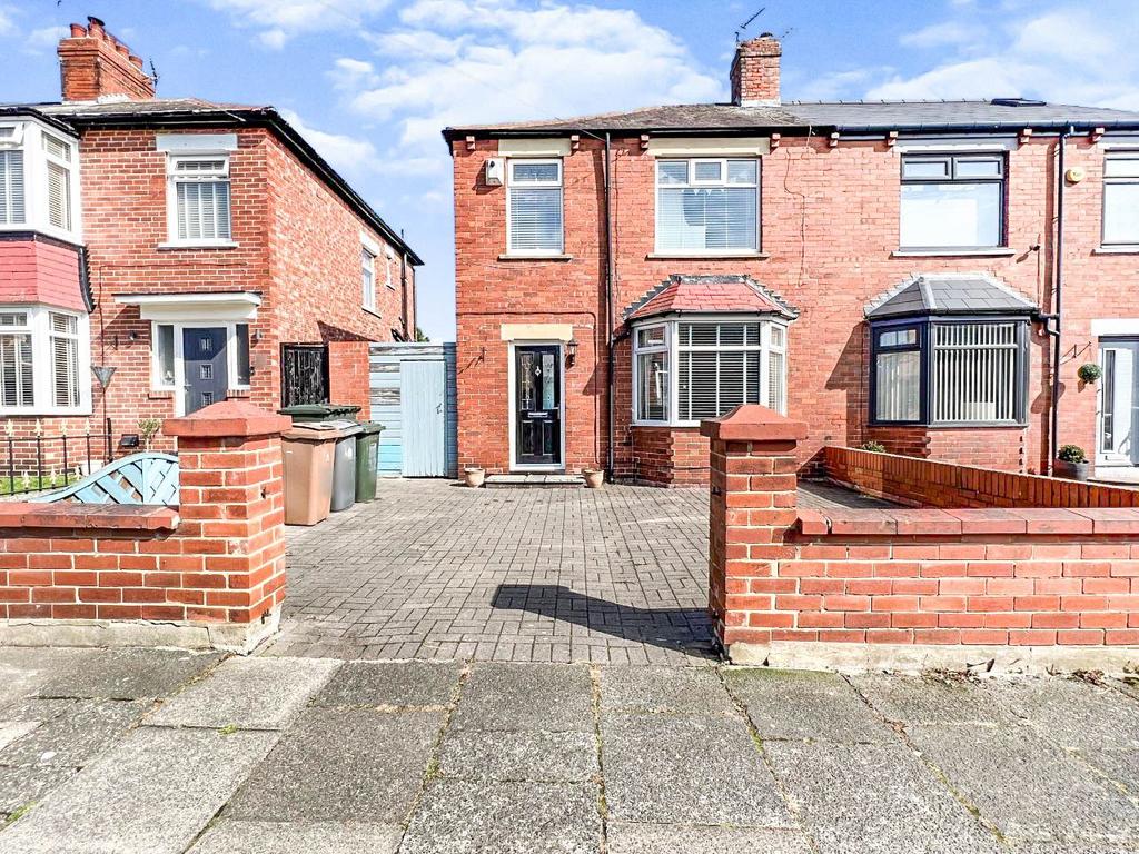 Fern Avenue, North shields, North... 3 bed semidetached house £240,000