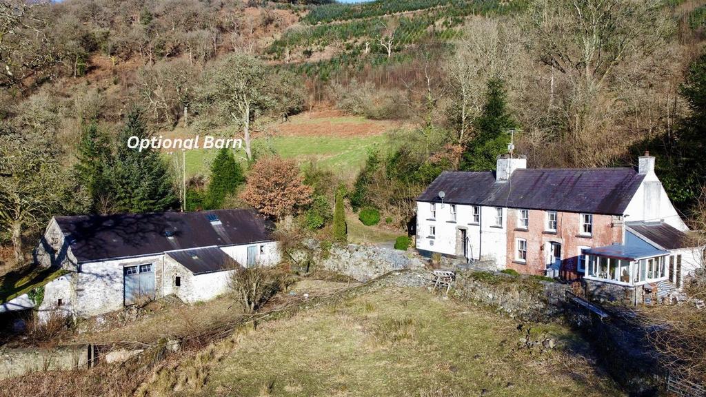 Rhandirmwyn, Llandovery 4 bed property with land for sale £409,500