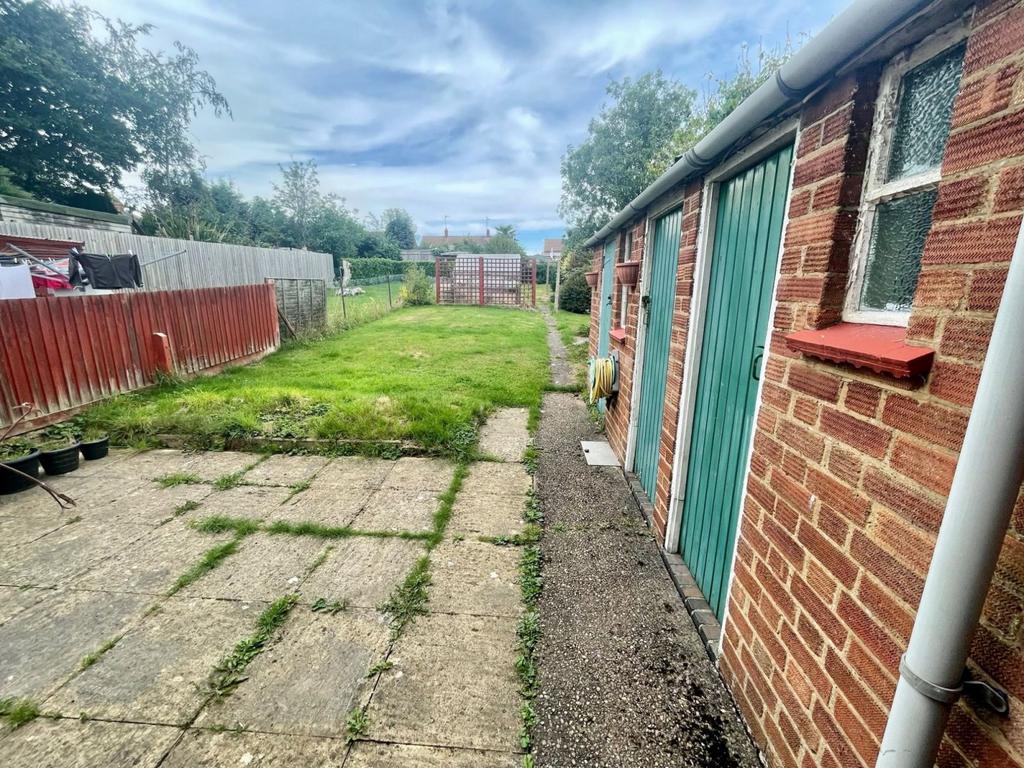 Rear garden