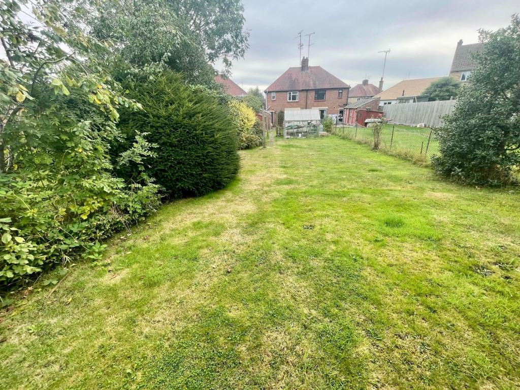 Rear garden