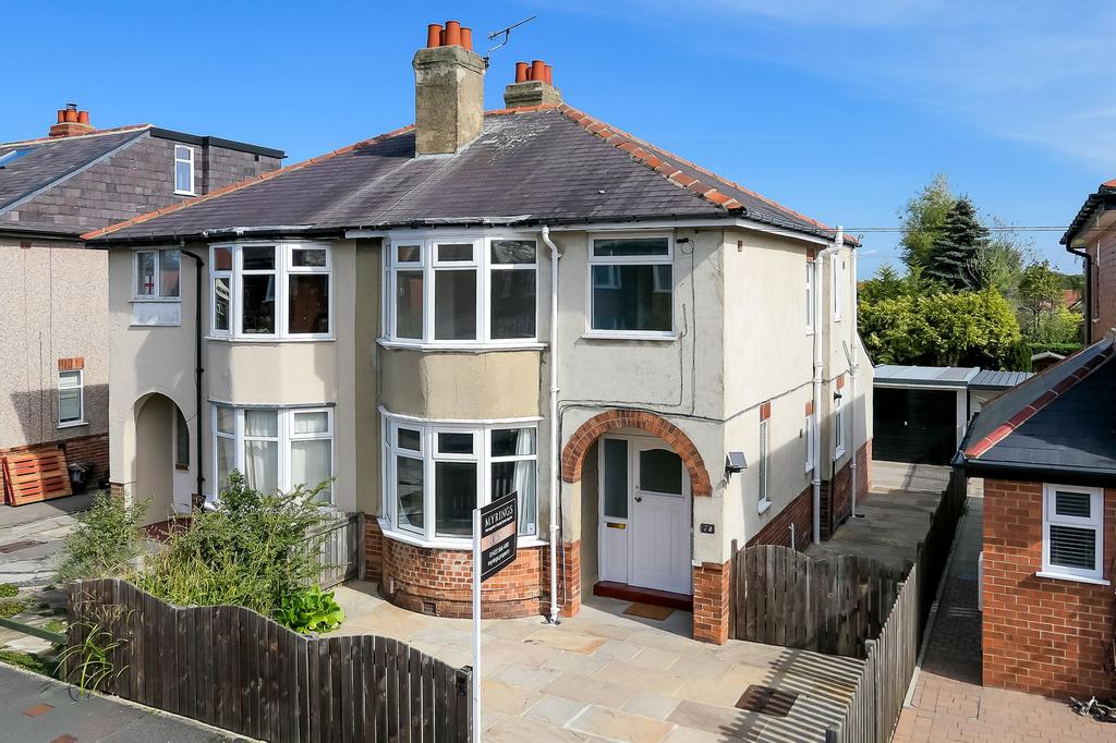 Beech Road, Harrogate, HG2 3 bed semidetached house £350,000