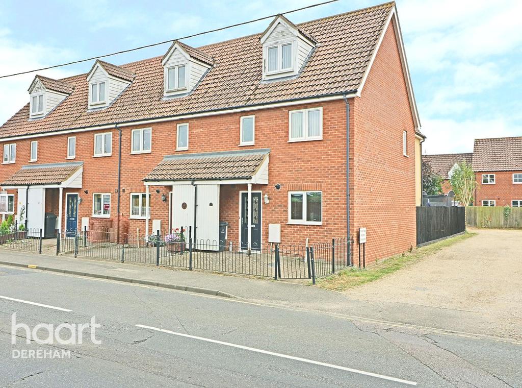 Mill View Terrace, SWAFFHAM 3 bed end of terrace house £220,000