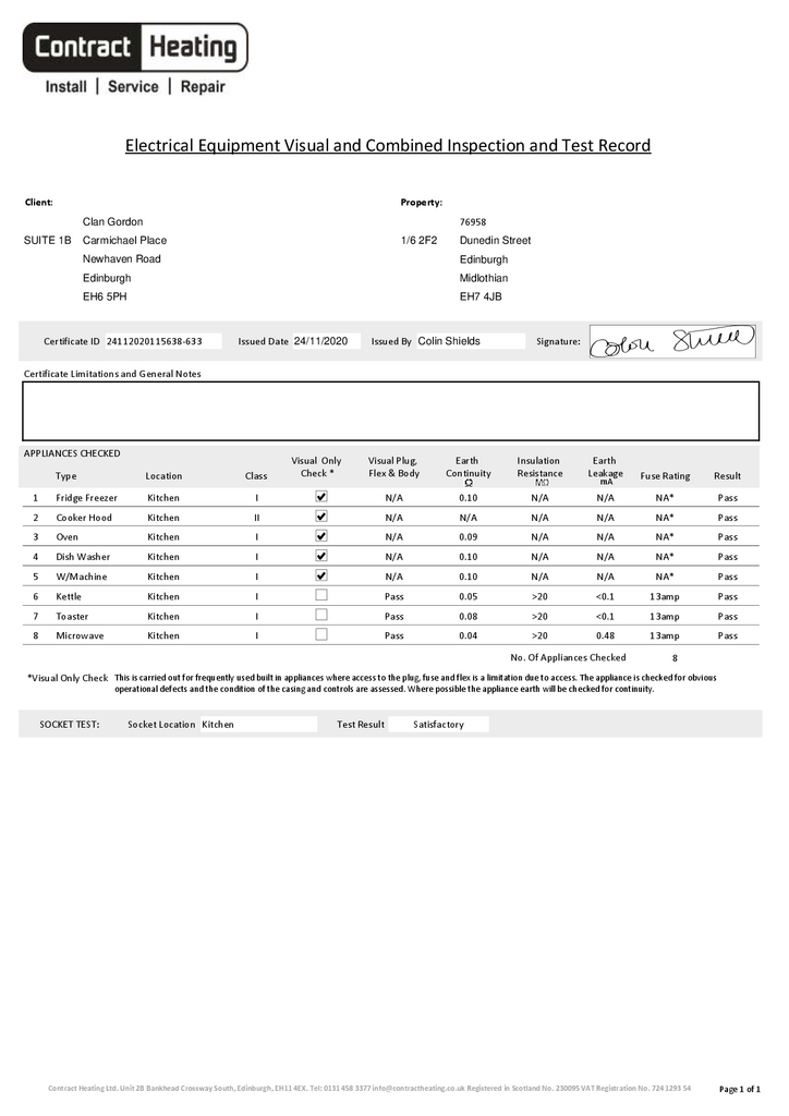 EPC Certificate