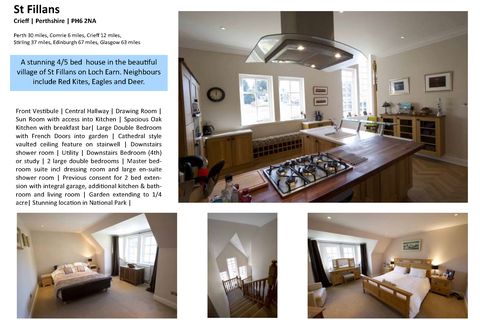 5 bedroom detached house for sale - Dundurn Walk, St Fillans, United Kingdom, PH6