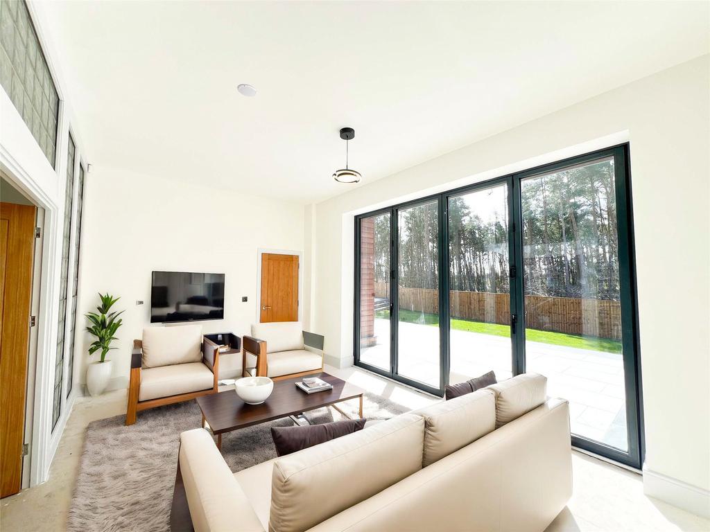 Sun Room Staged