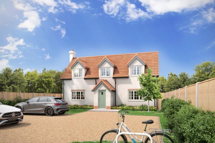 Owls Green, Dennington, Woodbridge 4 bed property with land £625,000