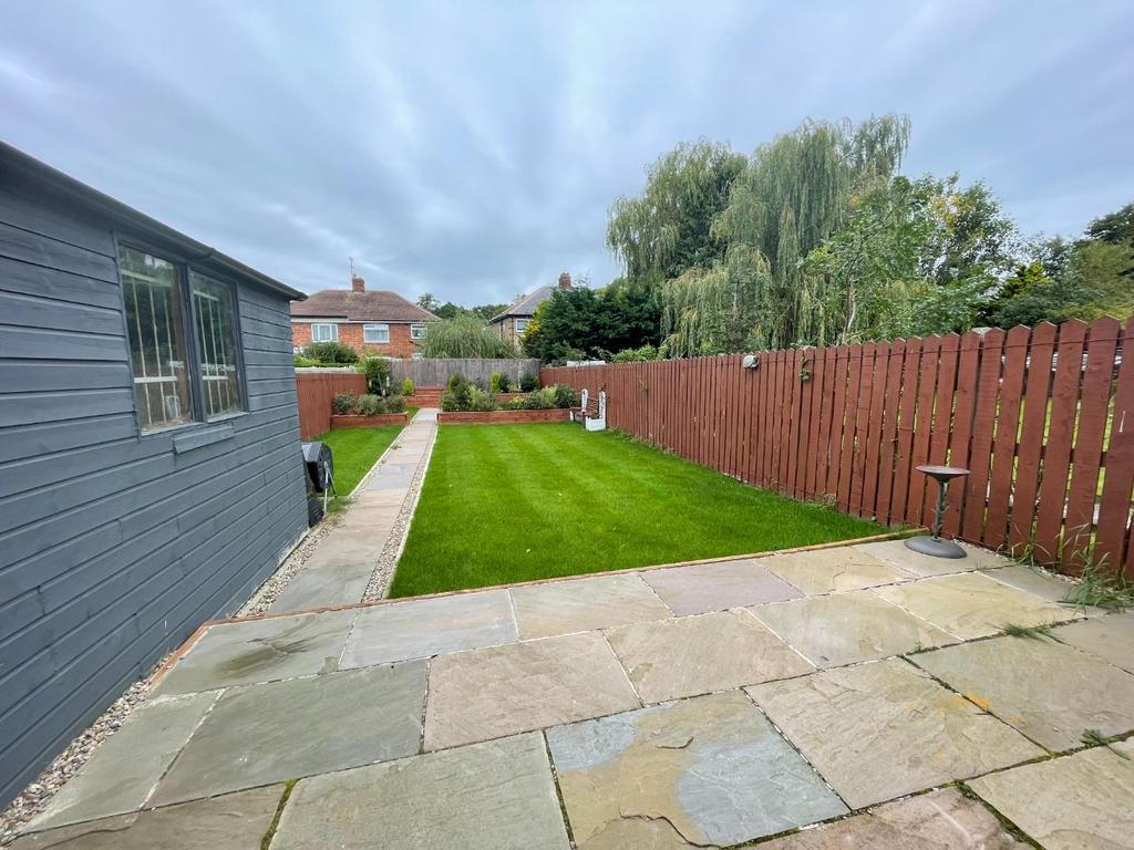 Rear garden