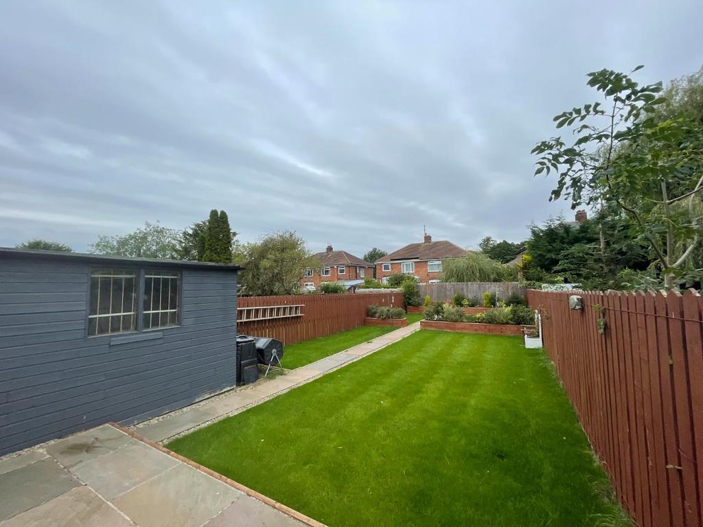 Rear garden