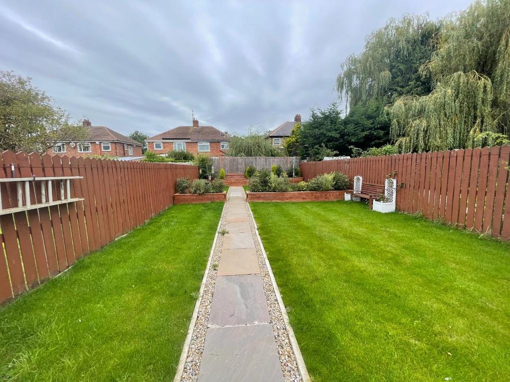 Rear garden